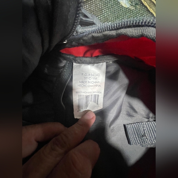 Ozark Trail Red Backpack for Men - Picture 4 of 8